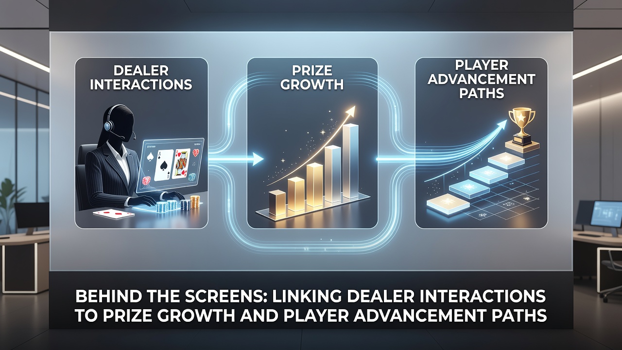 Player advancement dashboard showing VIP tier unlocks tied to live table participation metrics