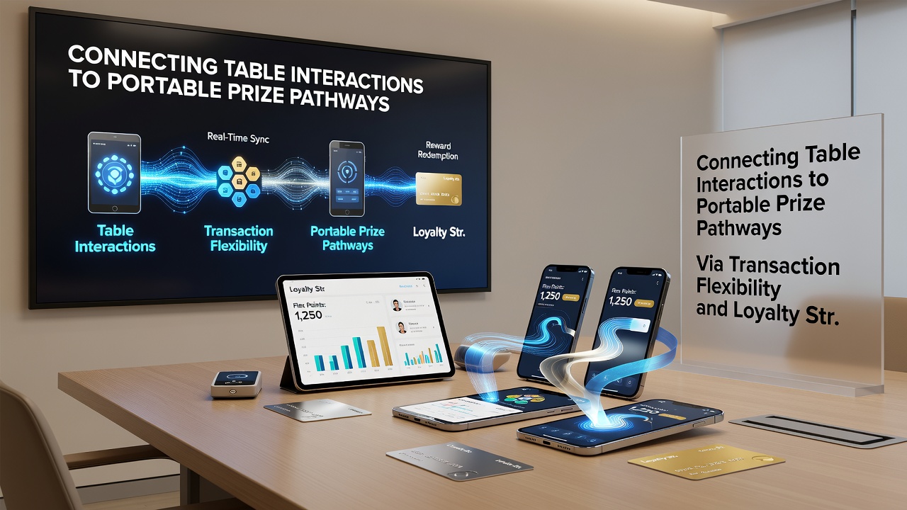 Mobile prize pathways activated through loyalty and flexible transactions