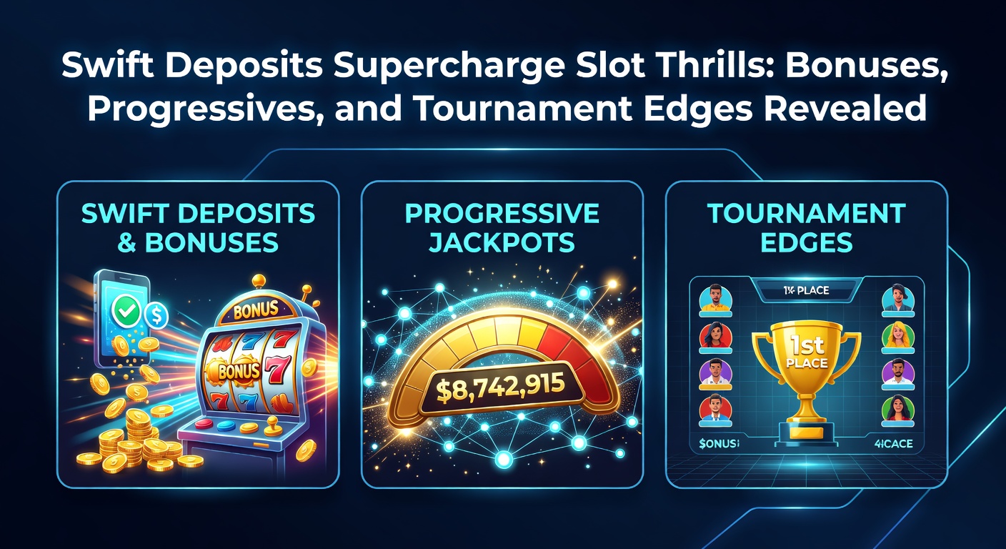 Vibrant slot machine reels spinning with glowing jackpot counters and bonus symbols exploding on screen, highlighting the thrill of quick-action gaming