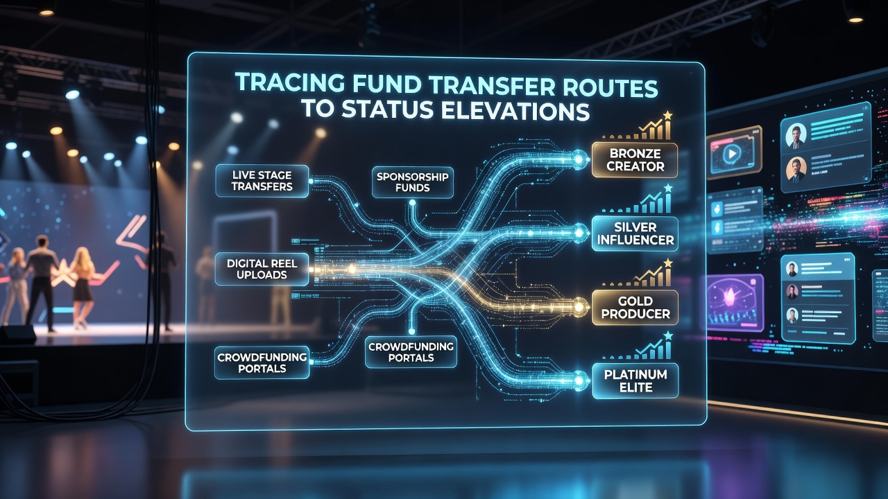 Flowchart illustrating how deposit sequences and wager volumes connect to VIP tier upgrades in hybrid competition environments
